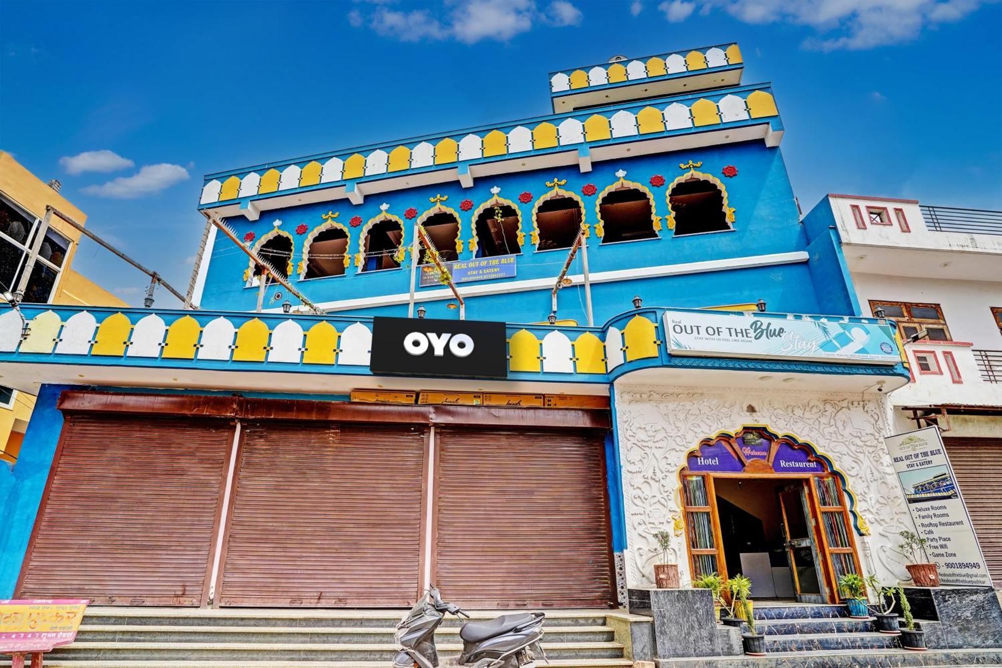 Hotel O Real Out Of The Blue Pushkar Exteriör bild